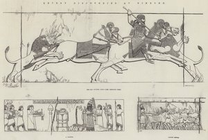 Recent Discoveries at Nineveh by English School